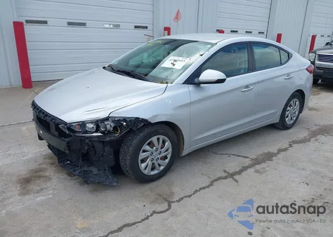 2018 Hyundai Elantra Se из США, поврежденный, VIN KMHD74LF7JU611539